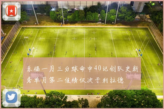 乐福一月三分球命中40记创队史新秀单月第二佳绩仅次于利拉德
